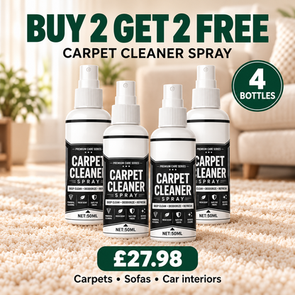 🎁🏆 Buy 1 Get 1 Free🏆 Deep Clean Carpet Spray – Industrial-Strength Formula | Perfect for Auto Interiors, Sofas & Rugs, Effortless Stain Removal
