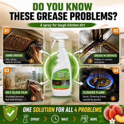 🏆🔥 50% OFF | Heavy Duty Kitchen Degreaser Spray – Powerful Grease-Cutting Cleaner