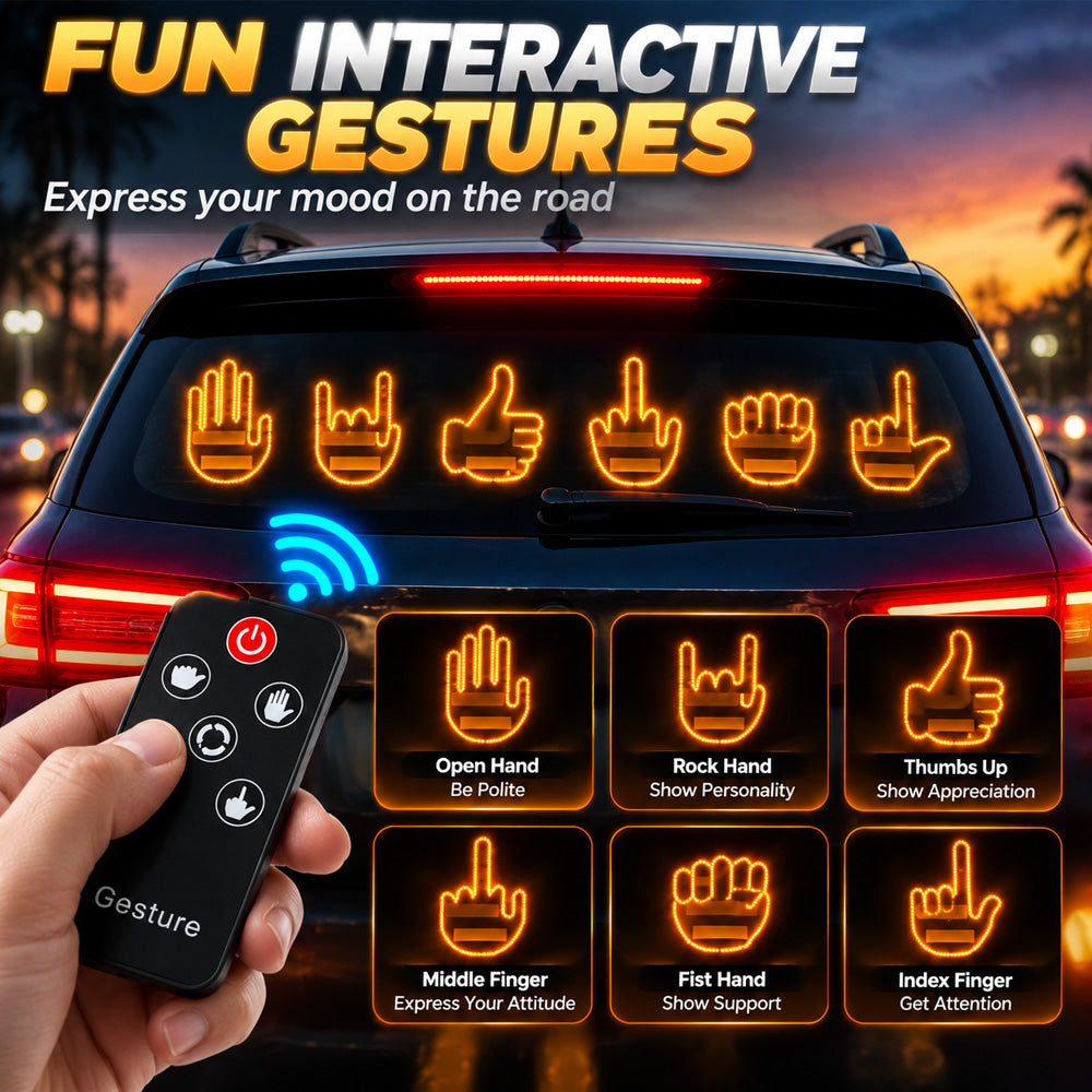 💥Special Treat Price| GestureGlow LED Car Hand Light
