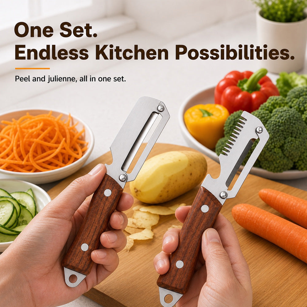 BUY 1 – GET 1 FREE: Multifunctional peeler