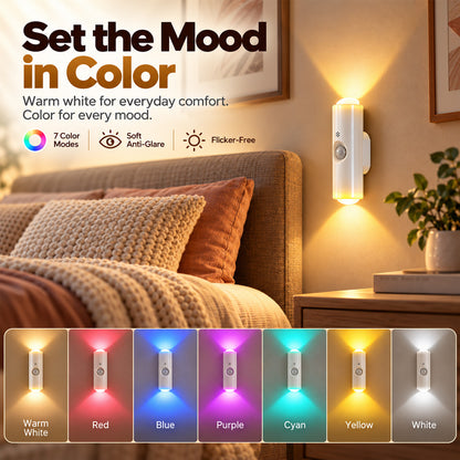 📢📢50% OFF !! ⏰RGB Magnetic Ambient Lamp – Dimmable Colors, Strong Magnet