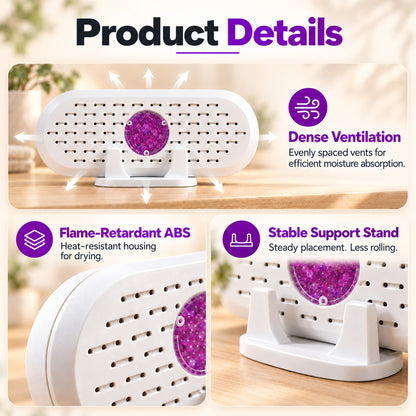 ⏰ Mini Reusable Dehumidifier – Portable Moisture Absorber for Home, Closet & Bathroom upsell