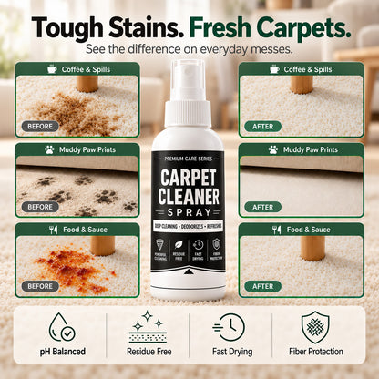 🏆 🏆 Buy 1 Get 1 Free🎁 Deep Clean Carpet Spray – Industrial-Strength Formula | Perfect for Auto Interiors, Sofas & Rugs, Effortless Stain Removal ✨