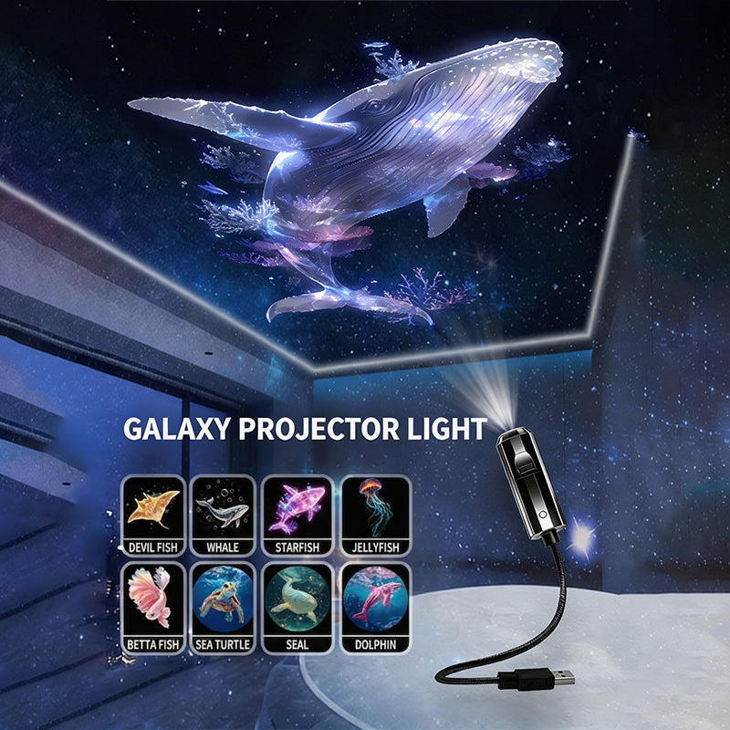 Celsiora®🥳Plug-and-Play HD Galaxy & Ocean Projector Night Light🥳50,000+ Happy Users