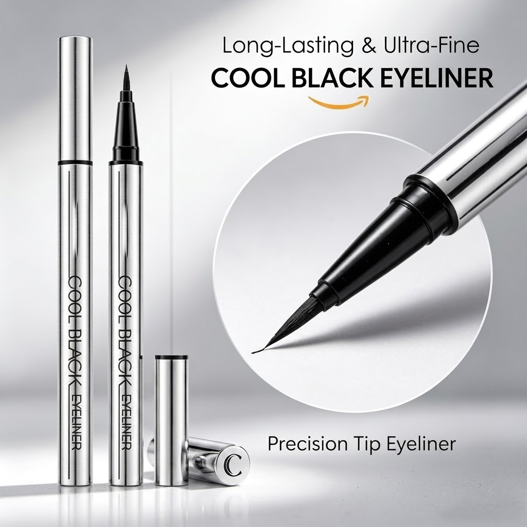 ⏰✨BUY 1 GET 1 FREE 🔥Waterproof & Smudge-Proof Eyeliner