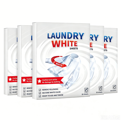 🤍 50% OFF Today Only – Restore Yellowed Whites Fast