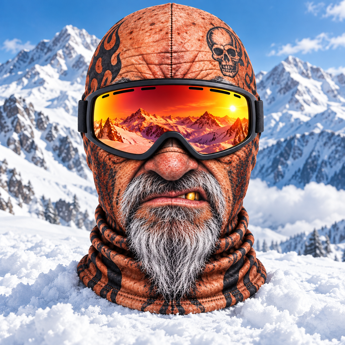 ⏳ Save 49% Today Only! 😂 Funny Thermal Balaclava – Warm, Soft & Stretchy ☁️ Hilarious Designs & 4 Ways to Wear for Skiing, Outdoor Adventures & Everyday Comfort 🎿❄️