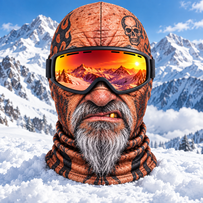 ⏳ Save 49% Today Only! 😂 Funny Thermal Balaclava – Warm, Soft & Stretchy ☁️ Hilarious Designs & 4 Ways to Wear for Skiing, Outdoor Adventures & Everyday Comfort 🎿❄️