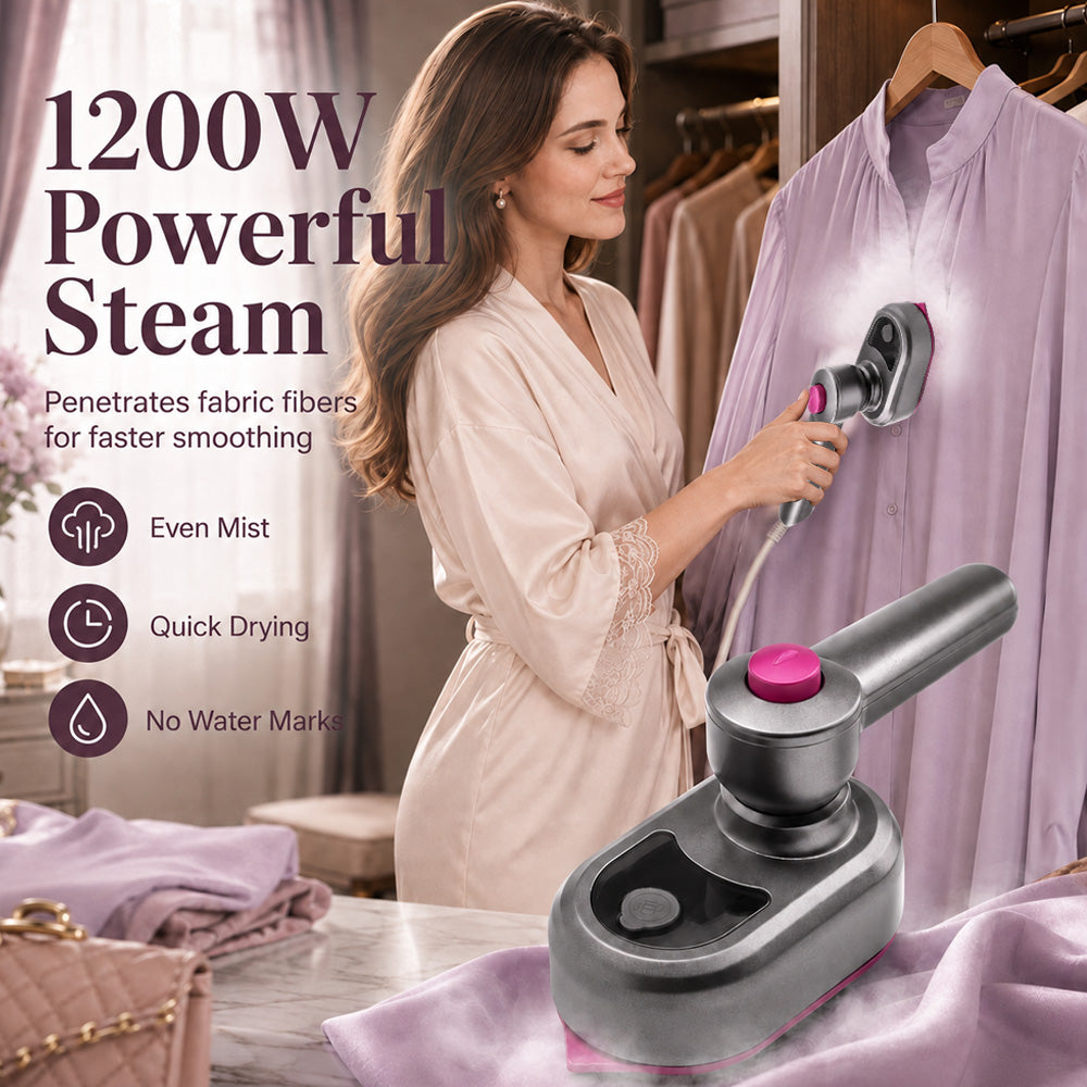 upsell🔥 50% OFF! 2-in-1 Steam Iron⚡ 5s Heat-Up | 💨 Fast Wrinkle Removal | 🛡️ Refresh & Sanitise | ✈️ Portable