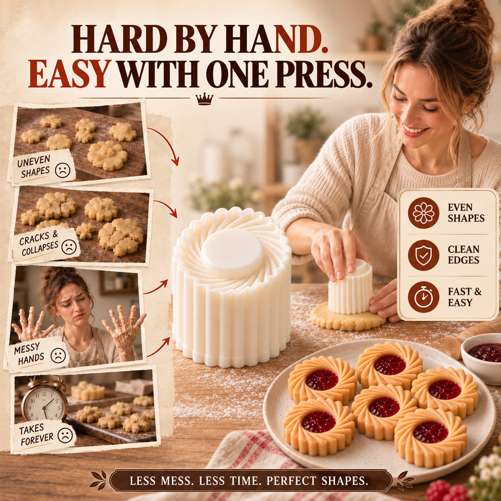 🥮🥮Creative Double-Ended Pastry Mold – 2-in-1 Design for Easy & Beautiful Baking