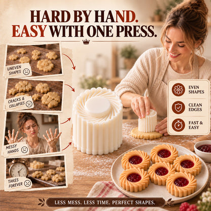 🥮🥮Creative Double-Ended Pastry Mold – 2-in-1 Design for Easy & Beautiful Baking