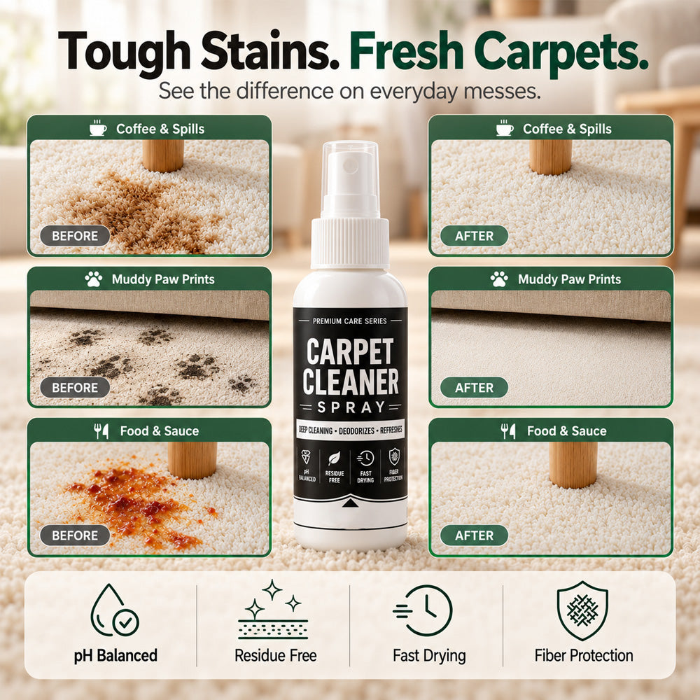 upsell🏆 🏆 Buy 1 Get 1 Free🎁 Deep Clean Carpet Spray – Industrial-Strength Formula | Perfect for Auto Interiors, Sofas & Rugs, Effortless Stain Removal ✨
