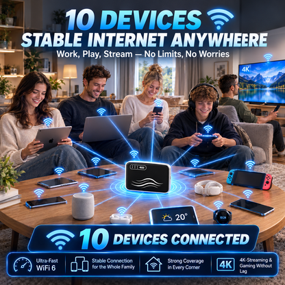 👉👉 50% OFF 📶 Stay connected anywhere – pocket-sized WiFi for travel, work & everyday life.