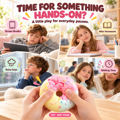 🍩 Crack & Squish Doughnut – Satisfying Sensory Toy & Fun Little Gift 🎁