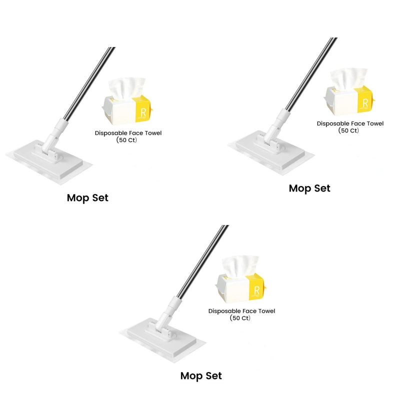 💥New Year's Offer: 50% Off💥Disposable Dust Mop with 5 Reusable Cloths 🧹-Remifa®