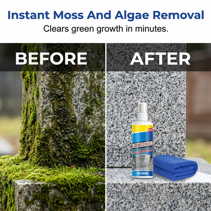 upsell 60% off⏰BUY 2 GET 1 FREE!🎁Headstone Cleaning & Restoration Spray – Remove Stains Instantly