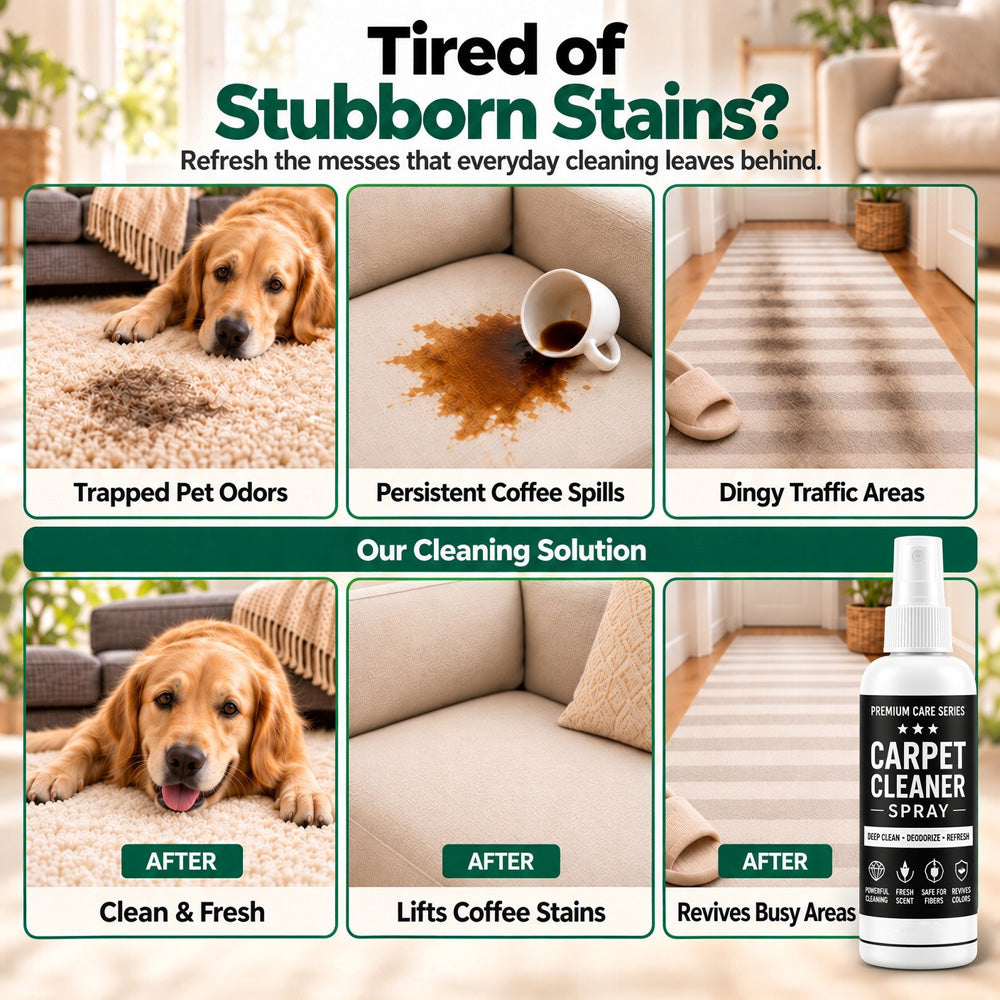 upsell🏆 🏆 Buy 1 Get 1 Free🎁 Deep Clean Carpet Spray – Industrial-Strength Formula | Perfect for Auto Interiors, Sofas & Rugs, Effortless Stain Removal ✨
