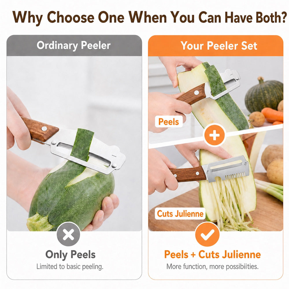 BUY 1 – GET 1 FREE: Multifunctional peeler