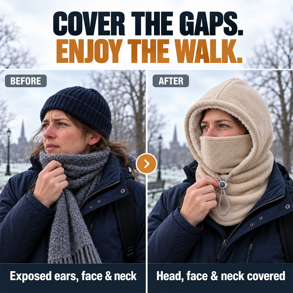 🎉Limited‑Time 50% OFF ❄️ Thermal Balaclava Face Mask | Wind‑Proof Winter Hood for Skiing, Cycling & Hiking