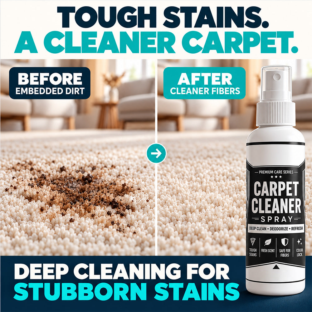 🏆 Last Day Buy 1 Get 1 Free🎁 Deep Clean Carpet Spray – Industrial-Strength Formula | Perfect for Auto Interiors, Sofas & Rugs, Effortless Stain Removal ✨