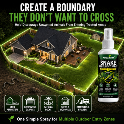 🎉 2026 Sale — Over 24,500 Sold!🌿Fast‑Acting Outdoor Snake Repellent Spray 🐍
