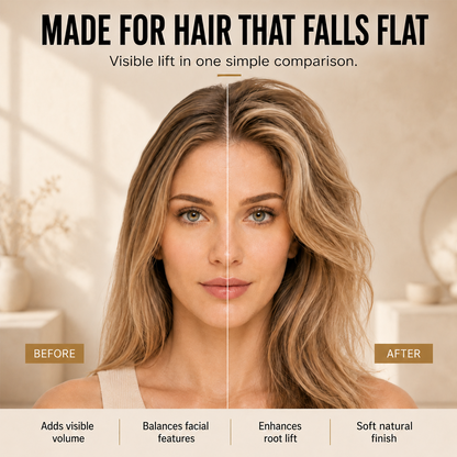 ☀️ Summer Hair Rescue 💇🏻‍♀️ 3-Second Volume Boost! Instantly Create Fluffy & Elegant Hairstyles! 👩 Peach-Scented Volumizing & Setting Spray