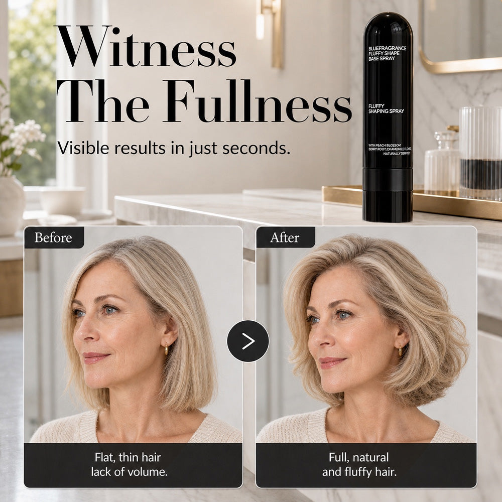 50% OFF ✨ Instant Volume Hair Spray – Full, Fluffy Hair with Luxurious Woody Musk Scent