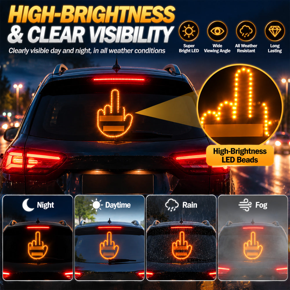 💥Special Treat Price| GestureGlow LED Car Hand Light