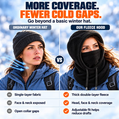 🥳2026 HOT SALE🥳💞50K+ SOLD! 🧣❄️ 50% OFF! 3-in-1 Winter Balaclava – windproof fleece covers head, neck, face & ears. Adjustable fit for skiing, cycling & cold weather!