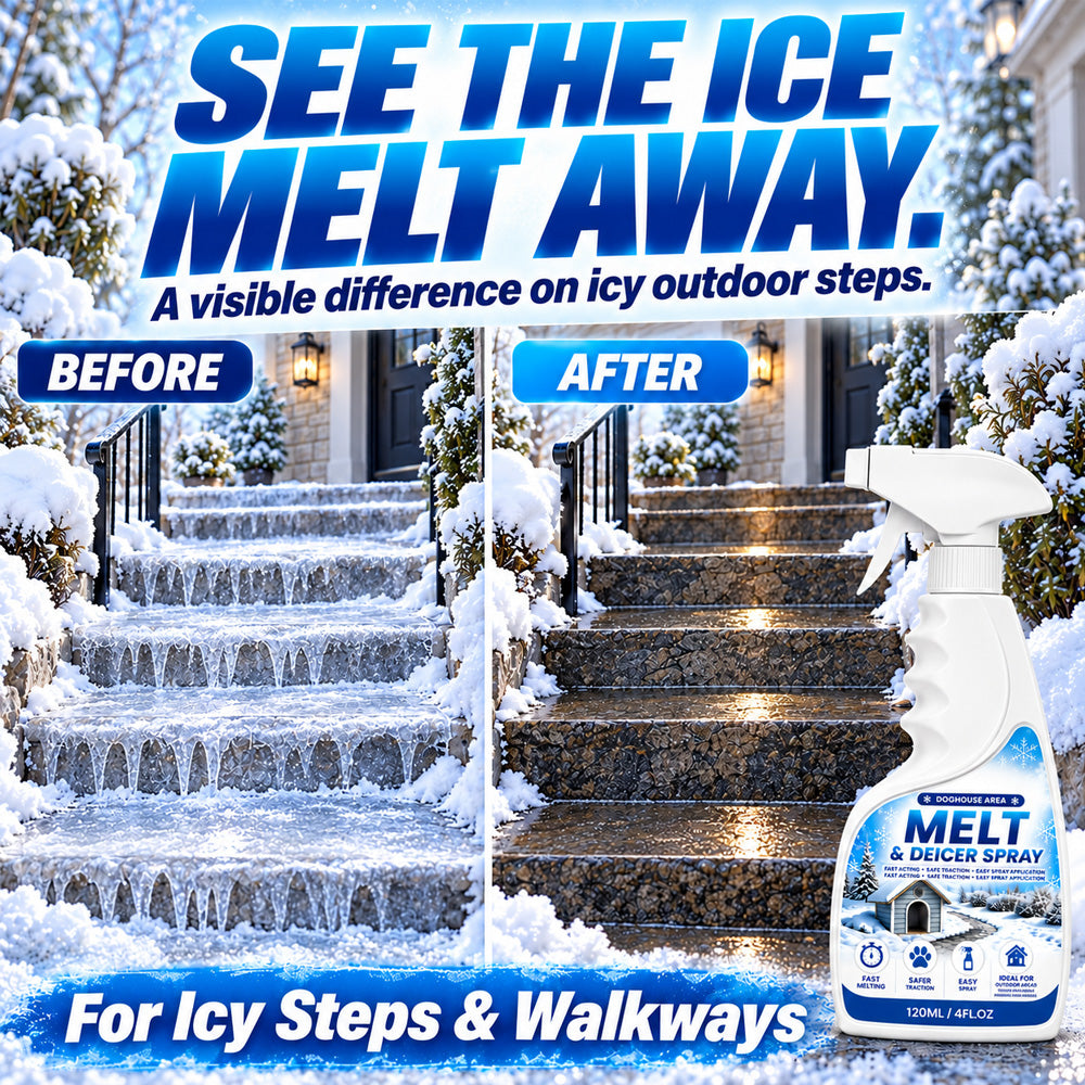 upsell🐾 Fast Pet-Safe Outdoor De-Icing & Snow Melting Spray❄️