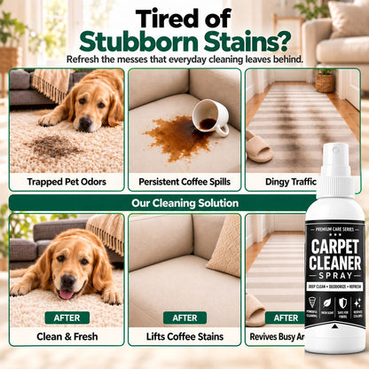 🏆 🏆 Buy 1 Get 1 Free🎁 Deep Clean Carpet Spray – Industrial-Strength Formula | Perfect for Auto Interiors, Sofas & Rugs, Effortless Stain Removal ✨