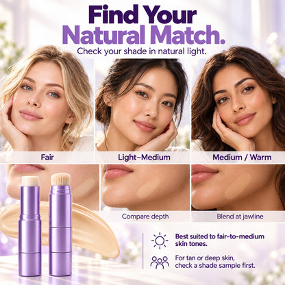 🔥Final 2 Hour 76% OFF🔥2-in-1 Color-Changing Foundation Stick