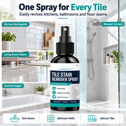 🏆 Buy 1 Get 1 FREE! ⚡ Fast-Acting Grout & Mold Remover Spray for Tiles, Bathrooms, Showers, Kitchens & Floor Grout