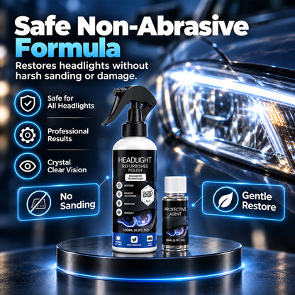 ⏳LAST DAY - 50% OFF!!🚗Professional Car Headlight Restoration Kit