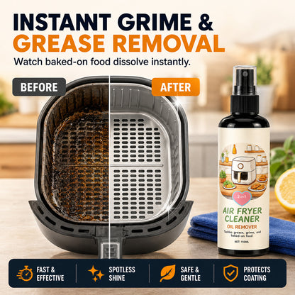 🔥 Sale 50% OFF!✨2-in-1 Air Fryer Cleaner and Degreaser Spray