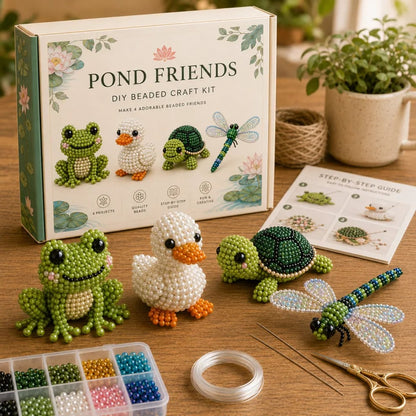 Celsiora®🔥Hot Sale - 50% OFF🔥🏆Limited Time Sale 49% OFF🧵✨Petite 3D Beaded Animal Craft Kit