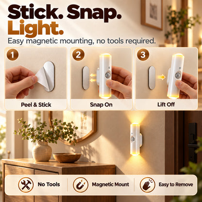 📢📢50% OFF !! ⏰RGB Magnetic Ambient Lamp – Dimmable Colors, Strong Magnet