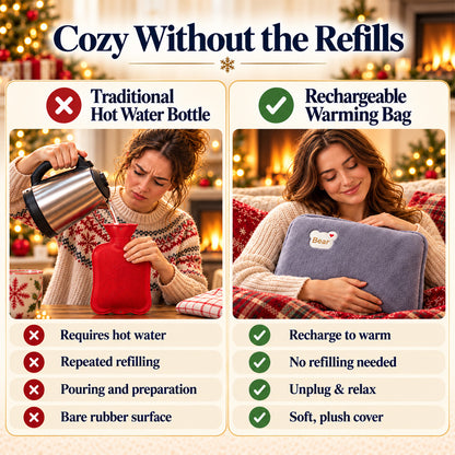 🎄 Christmas Sale 🔥 – Rechargeable hot water bottles, heat packs, explosion-proof heat pads🎁