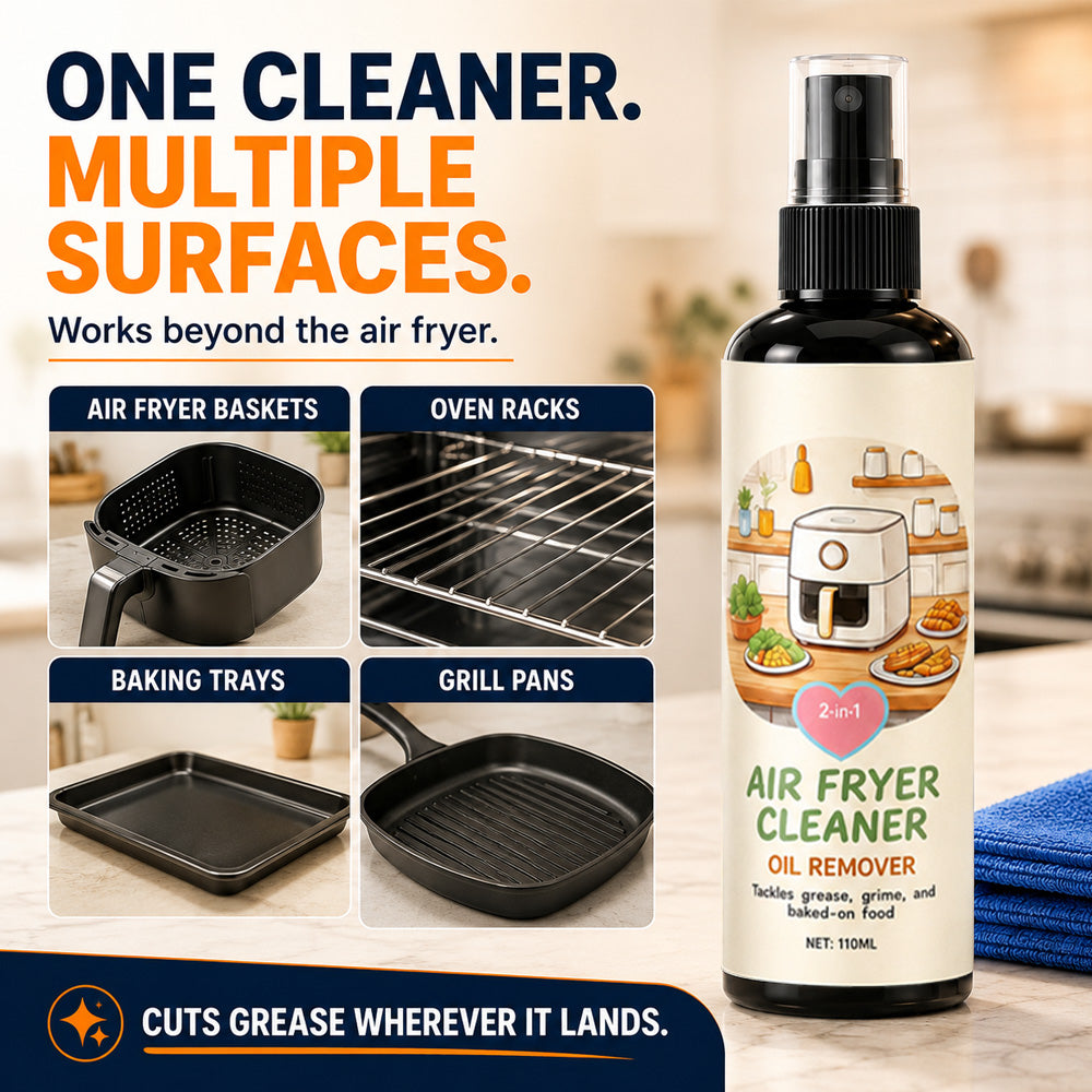 🔥 Sale 50% OFF!✨2-in-1 Air Fryer Cleaner and Degreaser Spray