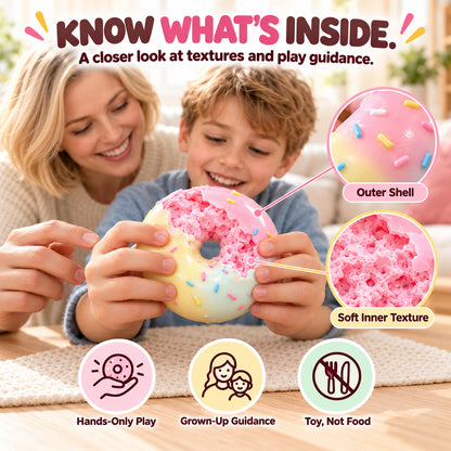🍩 Crack & Squish Doughnut – Satisfying Sensory Toy & Fun Little Gift 🎁