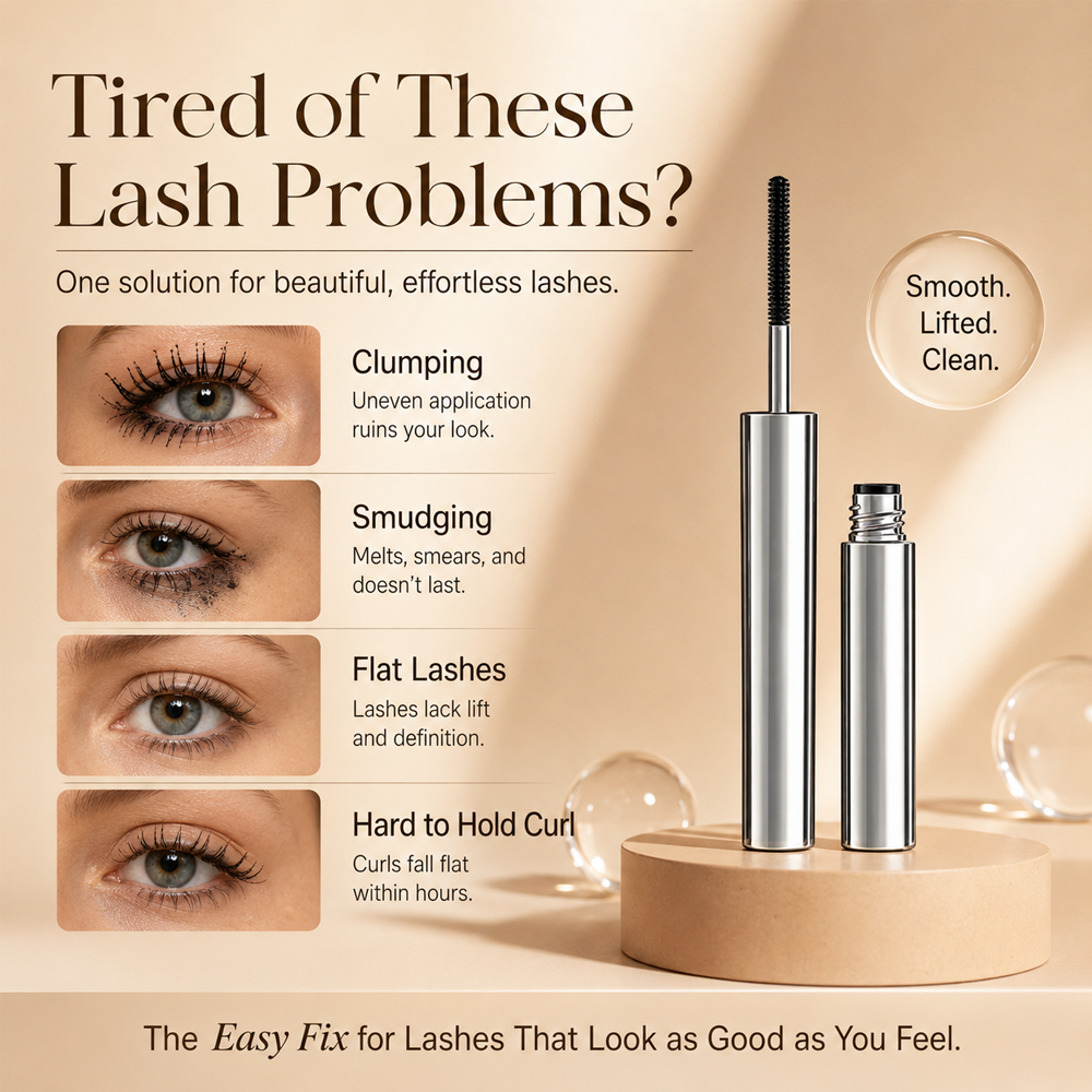 🎁Buy 1 Get 1 FREE✨ Darolio®Waterproof Curling & Lengthening Mascara ✨