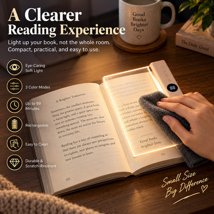 Celsiora®  Rechargeable LED Reading Light