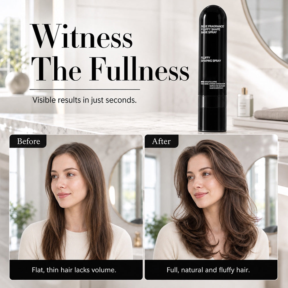50% OFF ✨ Instant Volume Hair Spray – Full, Fluffy Hair with Luxurious Woody Musk Scent