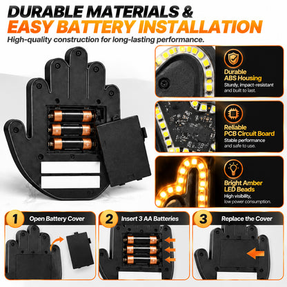 💥Special Treat Price| GestureGlow LED Car Hand Light