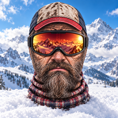 ⏳ Save 49% Today Only! 😂 Funny Thermal Balaclava – Warm, Soft & Stretchy ☁️ Hilarious Designs & 4 Ways to Wear for Skiing, Outdoor Adventures & Everyday Comfort 🎿❄️