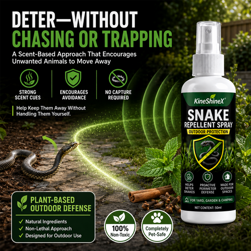 🎉 2026 Sale — Over 24,500 Sold!🌿Fast‑Acting Outdoor Snake Repellent Spray 🐍