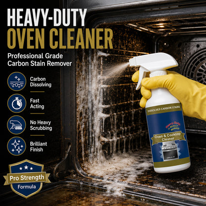 💥 LAST DAY SALE｜50% OFF 🌻Heavy Duty Oven & Cooktop Cleaner Spray 🔥