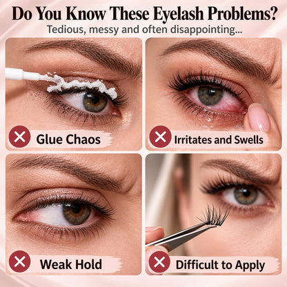 ✨Self-Adhesive Reusable Lashes | Lift Tired Saggy Eyelids in 3 Seconds👀 – No Glue, Zero Hassle!
