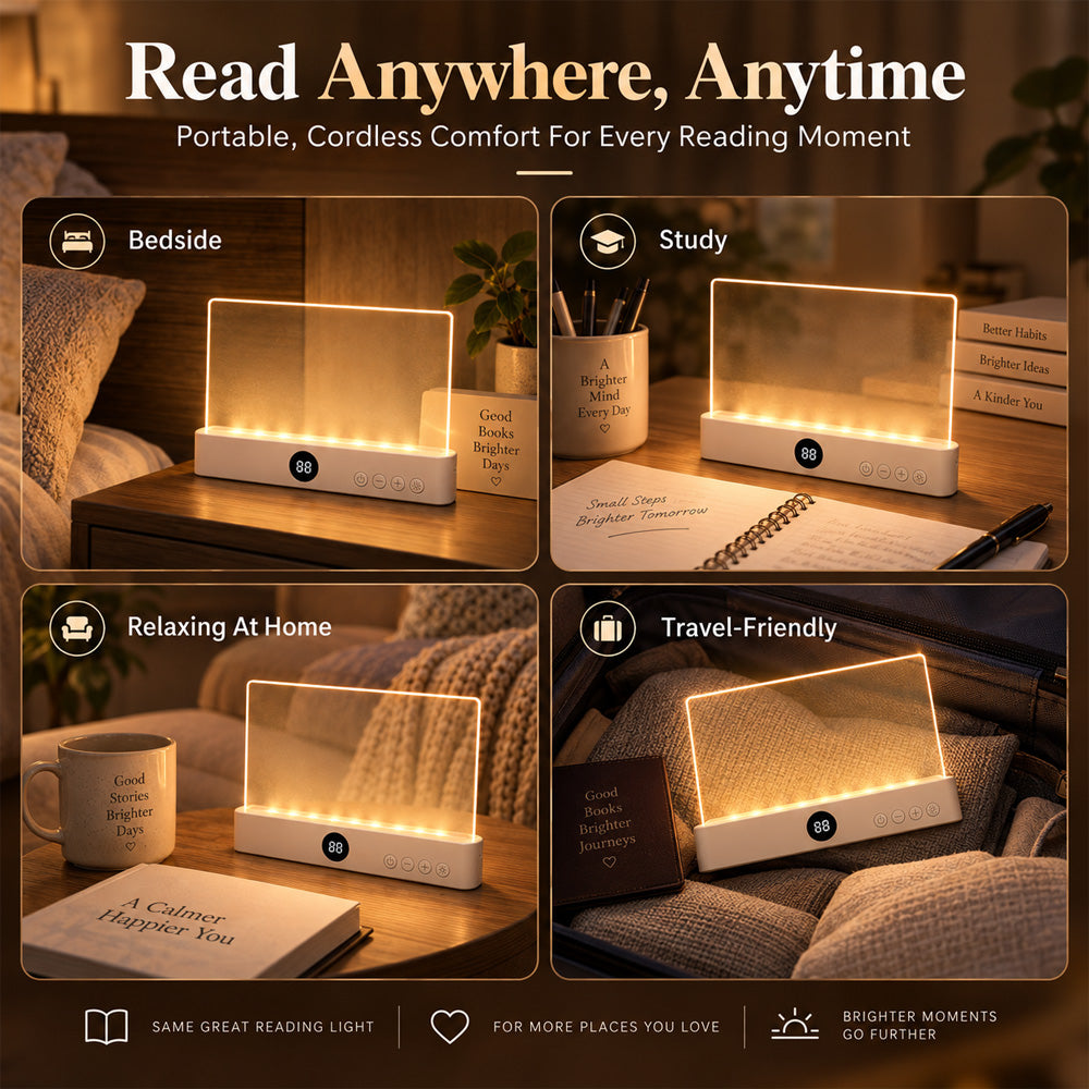 Celsiora®  Rechargeable LED Reading Light