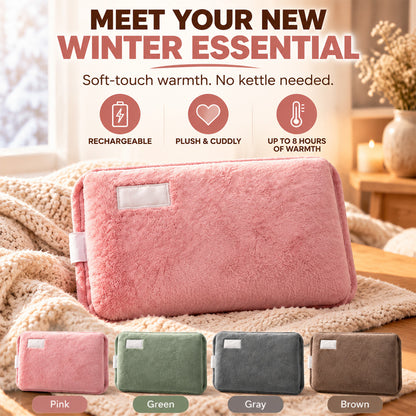 🔥Winter Warmth Special – Lowest Prices of the Season!|🏆Winter Warmth Deal Rechargeable Hot Water Bottle – No Boiling Needed, Portable Heat Pack for Cold Hands, Feet & Cosy Nights at Home or Work